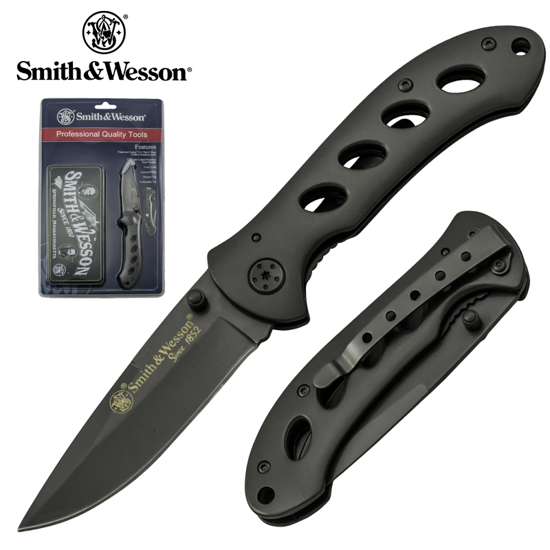 Smith & Wesson Collectors Liner Folding Knife