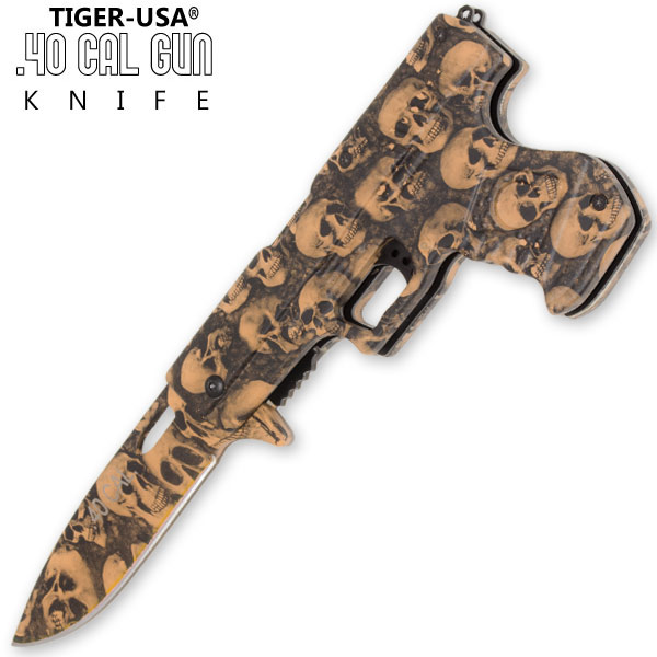 40 Cal Trigger Assisted Knife - Desert Brown PA0211-CM14
