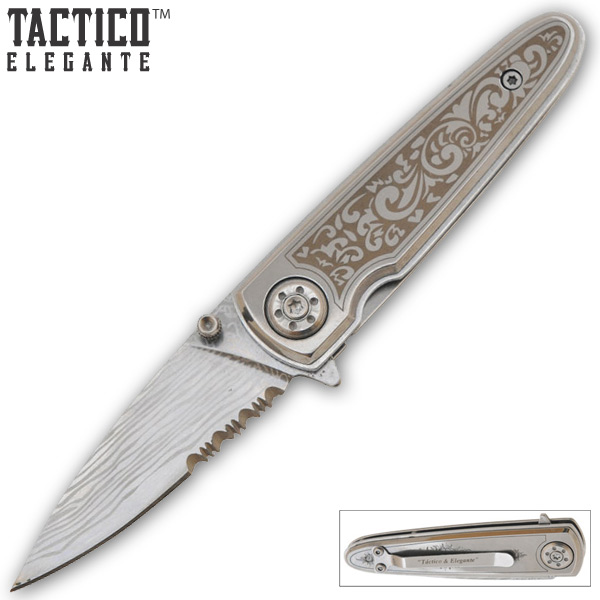 Tactico & Elegante - Spring Assisted Knife - Vintage MB-092-SDE