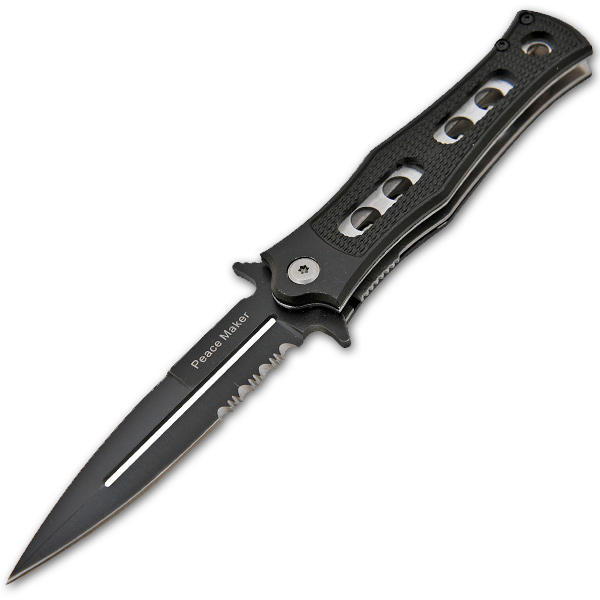 Spring Assisted Tactical Folding Knife - Peace Maker