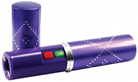 Perfume Protector Stun Gun, 3,500,000 Volts, Purple