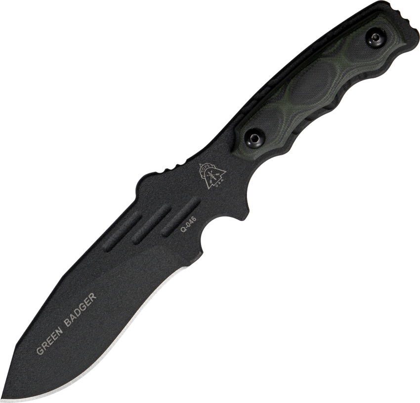 TOPS GRBR01 Green Badger Knife