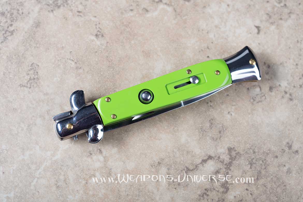 Toxic Green Switchblade Knife Auto