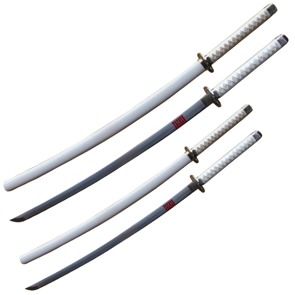 Two Samurai Sword Set Cold Heart Katana