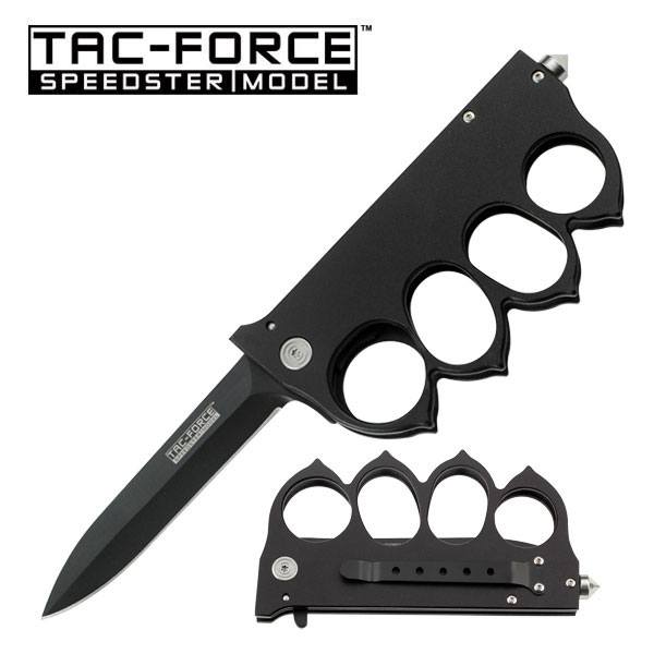 U.S.1918 Trench Knuckle Knife Spring Assisted Folder