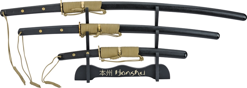 United Cutlery UC3067 Honshu 3pc Tactical Sword Set