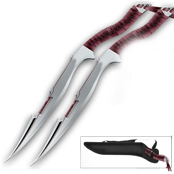 26.5 Inch Undead Armageddon Machete Cutter War Blade Set (Set of 2) TR0103