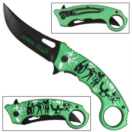 Shredded Undead Killer Knife Karambit CH0113